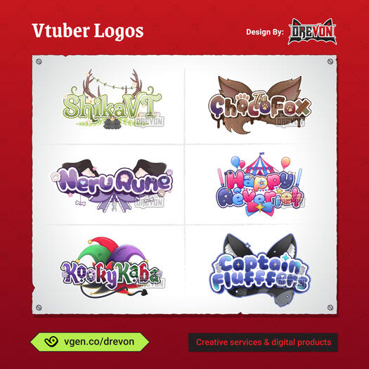 VTuber Logos